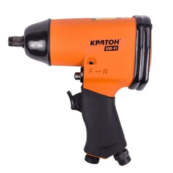 Изображение товара Гайковерт пневматический Кратон AIW-01 310 Нм для работы с крепежом Изображение товара Гайковерт пневматический Кратон AIW-01 310 Нм для работы с крепежом