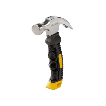 Изображение товара Молоток-гвоздодёр укороченный 225 гр с фиберглассовой рукояткой Rage by Vira Изображение товара Молоток-гвоздодёр укороченный 225 гр с фиберглассовой рукояткой Rage by Vira