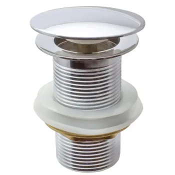 Изображение товара Выпуск донный клапан для умывальника 1.1/4" клик-клак без перелива круглый Masterprof Изображение товара Выпуск донный клапан для умывальника 1.1/4" клик-клак без перелива круглый Masterprof