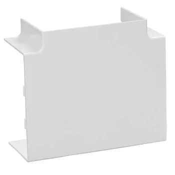 Изображение товара Угол Т-образный для кабель-канала IEK белый пластиковый Изображение товара Угол Т-образный для кабель-канала IEK белый пластиковый