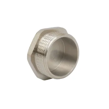 Изображение товара Заглушка латунная НР 1 1/2 дюйма HLV для водопровода и отопления Изображение товара Заглушка латунная НР 1 1/2 дюйма HLV для водопровода и отопления