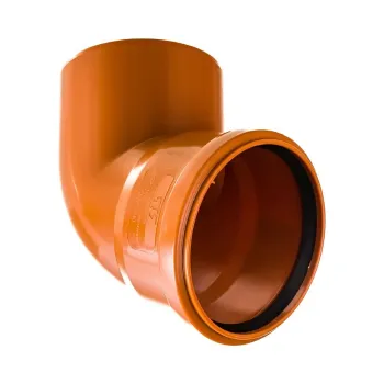 Изображение товара Отвод канализационный наружный 110 мм 67° RTP для наружной канализации Изображение товара Отвод канализационный наружный 110 мм 67° RTP для наружной канализации