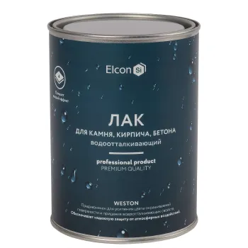 Изображение товара Лак по камню Elcon Weston 0,9 л влагозащитное покрытие для каменных поверхностей Изображение товара Лак по камню Elcon Weston 0,9 л влагозащитное покрытие для каменных поверхностей
