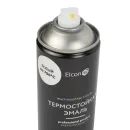Эмаль аэрозольная термостойкая Elcon белая (до+700°С) матовая 0,52л_5