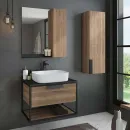 Тумба Comforty Кёльн-75 дуб темный с раковиной T-Y9378 00004149065CF_2