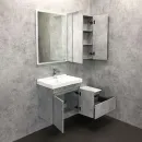 Тумба подвесная Comforty Осло-60 с раковиной Fest 60 F01 бетон светлый_4