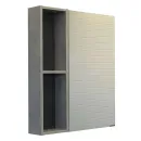 Зеркало шкаф Comforty Франкфурт 60 бетон светлый_2