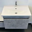 Тумба подвесная Comforty Осло-70ПД с раковиной Como 70 бетон светлый_4