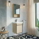 Тумба Comforty Вена-45 дуб дымчатый с раковиной Адриана 45 00-00006653CF_2