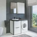 Зеркало Comforty Лозанна 55 серый матовый_1