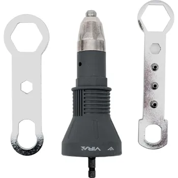 Изображение товара Насадка заклепочник Rage by Vira 2,4-4,8 мм для шуруповерта с реверсом Изображение товара Насадка заклепочник Rage by Vira 2,4-4,8 мм для шуруповерта с реверсом