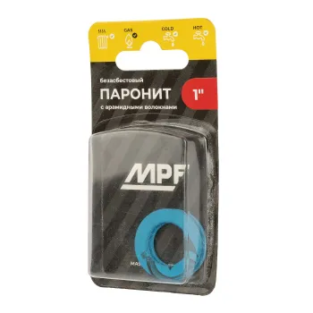 Изображение товара Прокладка паронитовая безасбестовая MPF 1" 2 шт Изображение товара Прокладка паронитовая безасбестовая MPF 1" 2 шт