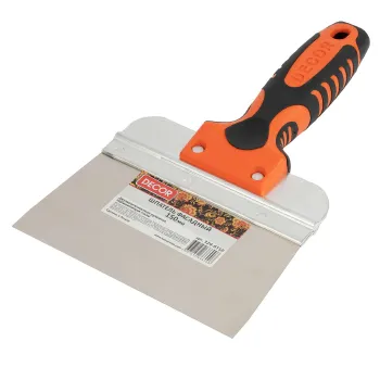 Изображение товара Шпатель малярный Decor 150 мм с нержавеющим лезвием Изображение товара Шпатель малярный Decor 150 мм с нержавеющим лезвием