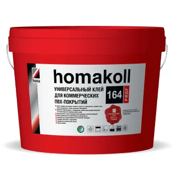 Изображение товара Клей Homakoll 164 Prof для коммерческих гибких покрытий 20 кг Изображение товара Клей Homakoll 164 Prof для коммерческих гибких покрытий 20 кг