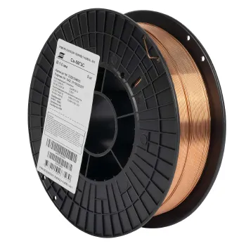 Изображение товара Проволока сварочная Св-08Г2С 1,0 мм 5 кг ESAB Изображение товара Проволока сварочная Св-08Г2С 1,0 мм 5 кг ESAB