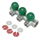 Коллектор регулирующий Stout 3/4", 3 отвода 3/4" евроконус_4