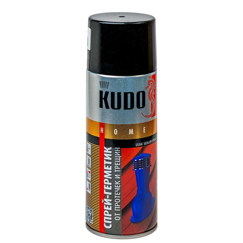 Спрей-герметик Kudo черный 520 мл_1