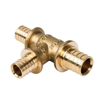 Изображение товара Переходной аксиальный тройник Stout 20х16х16 мм медь для систем водоснабжения Изображение товара Переходной аксиальный тройник Stout 20х16х16 мм медь для систем водоснабжения