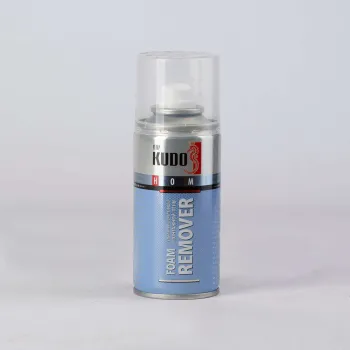 Изображение товара Удалитель застывшей монтажной пены Kudo 210 мл для безопасной очистки поверхности Изображение товара Удалитель застывшей монтажной пены Kudo 210 мл для безопасной очистки поверхности