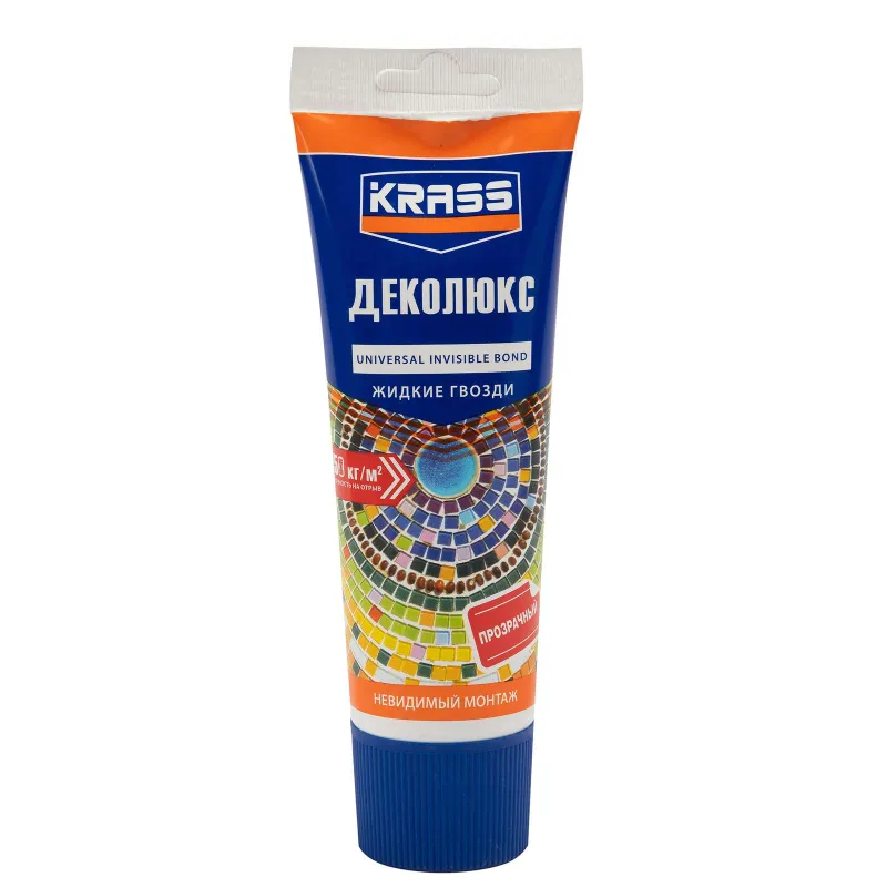 Жидкие гвозди Krass Деколюкс (бесцветный), 250 мл_1