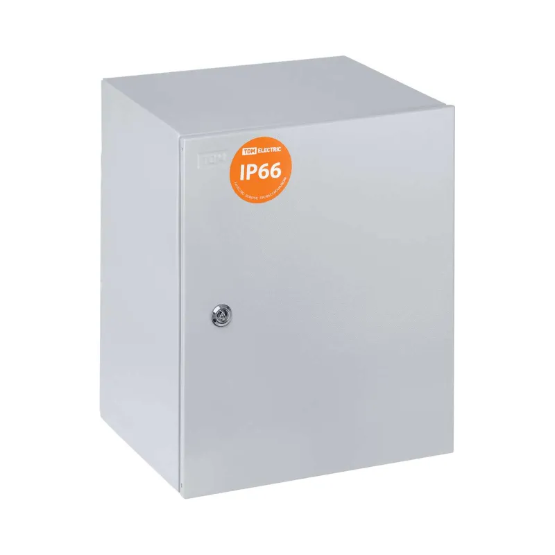 Щит с монтажной панелью 395х310х220мм металлический IP66 ЩМП-1-0 TDM_1