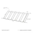 Черепица Ондувилла 3D 1070х400мм брауни_3
