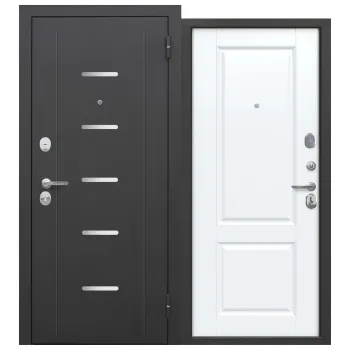 Изображение товара Входная металлическая дверь Ferroni Гарда серебро/велюр белый софт 860мм правая Изображение товара Входная металлическая дверь Ferroni Гарда серебро/велюр белый софт 860мм правая