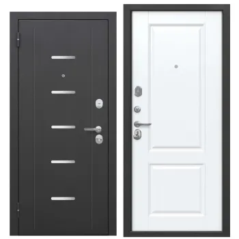 Изображение товара Металлическая входная дверь Ferroni Гарда серебро и велюр белый софт 960мм левая Изображение товара Металлическая входная дверь Ferroni Гарда серебро и велюр белый софт 960мм левая