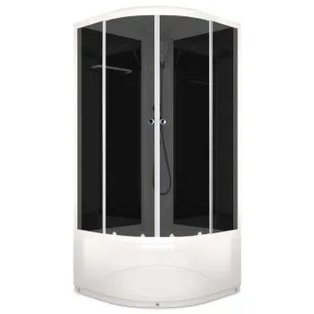 Изображение товара Душевая кабина Domani-Spa Delight Slim 90х90 см с высоким поддоном Изображение товара Душевая кабина Domani-Spa Delight Slim 90х90 см с высоким поддоном