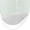 Душевая кабина Domani-Spa Delight Slim 128 L высокий поддон 120х80х218 см матовые стекла_5