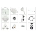 Душевая кабина Domani-Spa Delight Slim 128 L низкий поддон 120х80х218 см матовые стекла_6