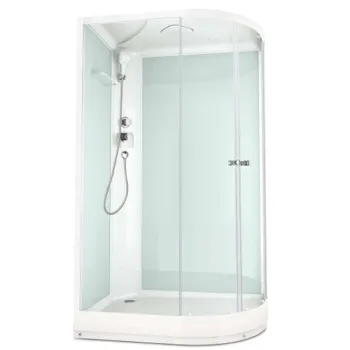 Душевая кабина Domani-Spa Delight Slim 128 L низкий поддон 120х80х218 см матовые стекла