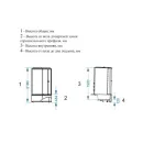 Душевая кабина Domani-Spa Delight Slim 128 R низкий поддон 120х80х218 см матовые стекла_3