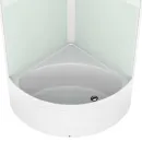 Душевая кабина Domani-spa Simple высокий поддон 90х90см стекло матовое 5мм_3