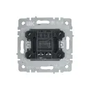 Механизм выключателя одноклавишный с подсветкой Brite белый IP20 IEK_3
