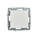Механизм переключателя проходного одноклавишный Brite белый IP20 IEK_2