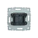 Механизм переключателя проходного одноклавишный Brite белый IP20 IEK_3