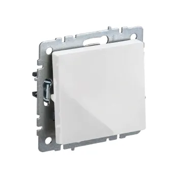 Изображение товара Перекрестный одноклавишный выключатель Brite IP20 от IEK белый Изображение товара Перекрестный одноклавишный выключатель Brite IP20 от IEK белый