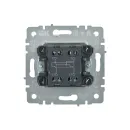 Механизм переключателя перекрестного одноклавишный Brite белый IP20 IEK_3