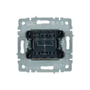 Механизм выключателя трехклавишный Brite белый IP20 IEK_3