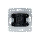 Механизм переключателя проходного одноклавишный Brite бежевый IP20 IEK_3