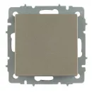 Механизм выключателя одноклавишный Brite шампань IP20 IEK_2