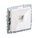 Механизм розетки компьютерная RJ45 5E Brite белая IP20 IEK_1
