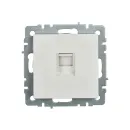 Механизм розетки компьютерная RJ45 5E Brite белая IP20 IEK_2