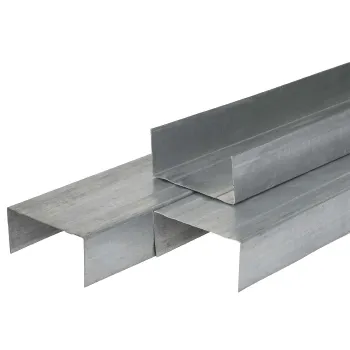 Изображение товара Профиль направляющий ПН-4 Усиленный 75х40мм длина 3м для гипсокартона Изображение товара Профиль направляющий ПН-4 Усиленный 75х40мм длина 3м для гипсокартона