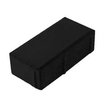 Брусчатка Кирпичик 200x100x40мм черная