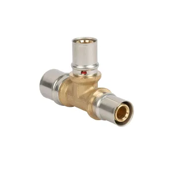 Изображение товара Редукционный тройник пресс Stout 26х20х20 - надежное соединение труб Изображение товара Редукционный тройник пресс Stout 26х20х20 - надежное соединение труб