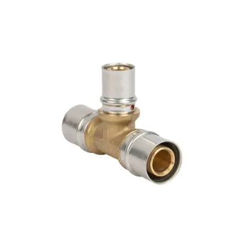 Изображение товара Тройник редукционный пресс Stout 26х20х26 для систем водоснабжения Изображение товара Тройник редукционный пресс Stout 26х20х26 для систем водоснабжения