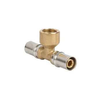 Изображение товара Тройник переходной пресс Stout ВР 16х1/2"х16 для отопления и водоснабжения Изображение товара Тройник переходной пресс Stout ВР 16х1/2"х16 для отопления и водоснабжения