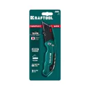 Нож трапецевидный складной Kraftool 2-компонентная рукоятка 150 мм_3